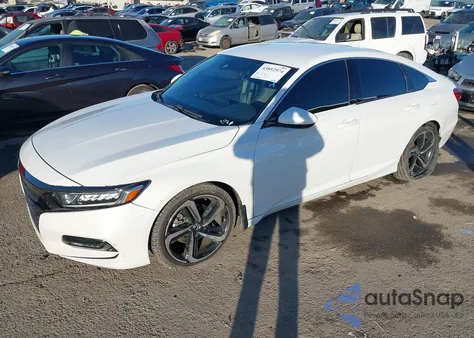2019 Honda Accord Sport from USA, damaged, VIN 1HGCV1F35KA039302